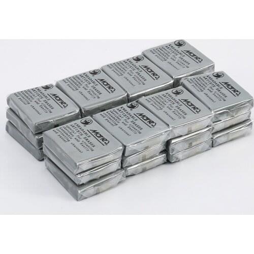 1Pcs Maries Plasticity Rubber Eraser Wipe Highlight Kneaded for Art Pianting Design Sketch Drawing Plasticine Stationery