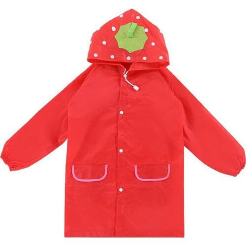 1PC Cartoon Animal Style Waterproof Kids Raincoat For Children Rain Coat Rainwear/Rainsuit Student Poncho