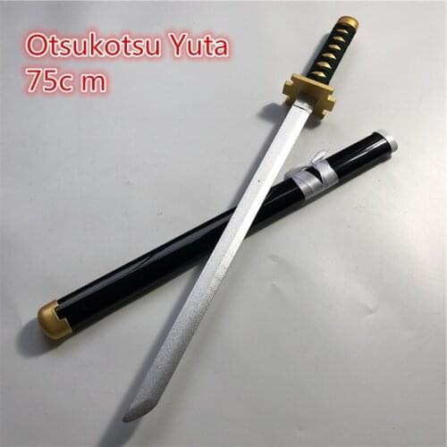 Anime Jujutsu Kaisen Miwa Kasumi Cosplay Prop Otsukotsu Yuta Wooden Sword wood Weapons for Halloween Carnival Party Events 75cm