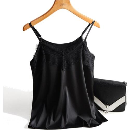 AOSSVIAO 2021 Lace Top Women Halter V Neck Basic White Cami Sleeveless Satin Silk Tank Tops WomenS Summer Camisole Plus Size