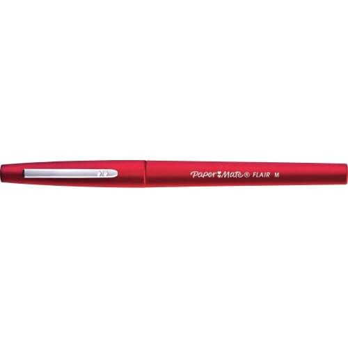 Paper Mate Pm Flair Fiber Tip Pen M Nib 4 Different Vivid Color Option
