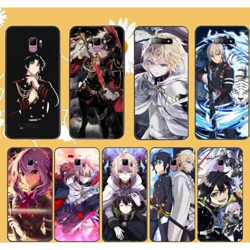 Japan anime Seraph of the end Phone Case For Samsung galaxy S 9 10 20 A 10 21 30 31 40 50 51 71 s note 20 j 4 2018 plus