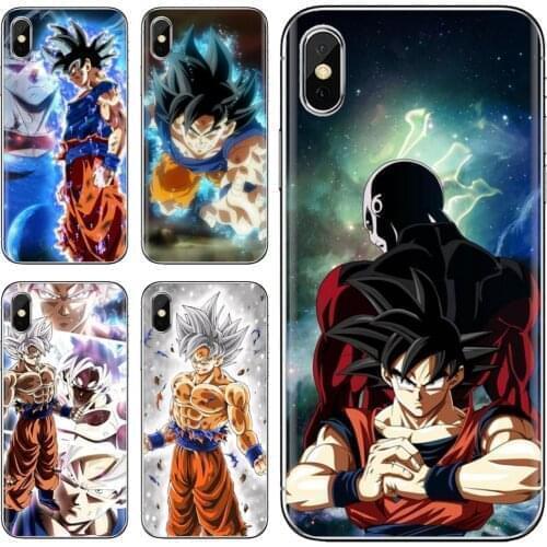 For iPhone 10 11 12 Pro Mini 4S 5S SE 5C 6 6S 7 8 X XR XS Plus Max 2020 Goku-Ultra-C-Dragon-Ball-Super Soft TPU Case