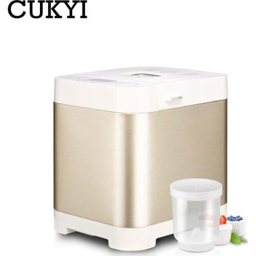 CUKYI Multifunctional Automatic Bread Maker Dried Fruit Coffee Roaster Dough Kneading Yogurt Jam Cake Machine