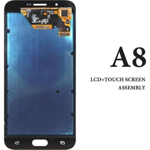 Display For Samsung A8 2015 LCD Screen Touch Screen Display A800 A800F Blue White Gold Pantalla Digitizer Assembly Parts