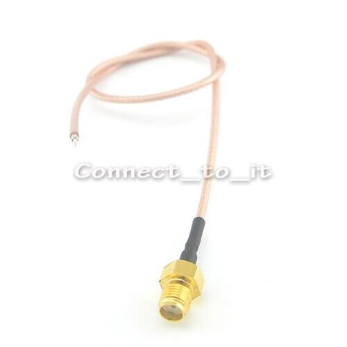 SMA Female Jack Adapter Connector DIY Wifi Router Cable 270mm Extension pigtail cable RG178