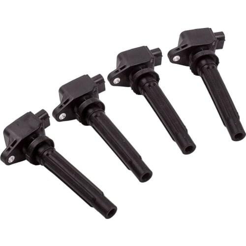4PCS Ignition Coil 33400-65J00 For Suzuki SX4 2.0L L4 2007-2009 Grand Vitara 2.7L V6 2