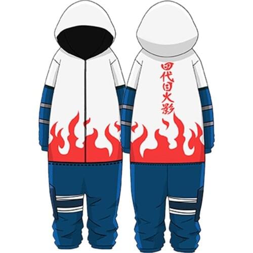 Anime 4th Hokage Sword Art Online SAO Pajamas Jumpsuits Adult Spring Summer Long Short Sleeve Cotton Hooded Sleepwear Pyjamas