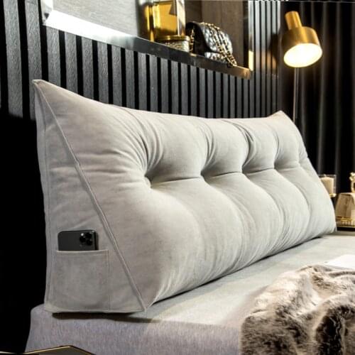 Softness Chenille Bed Pillow Case Home Decor Cushion Covers Decorative Sofa Backrest Corner Seat Lumbar Pillows Pouf Futon Case