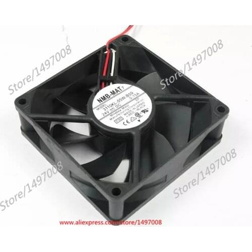 NMB-MAT 3110KL-05W-B59 F00 DC 24V 0.15A 80x80x25mm Server Cooling Fan