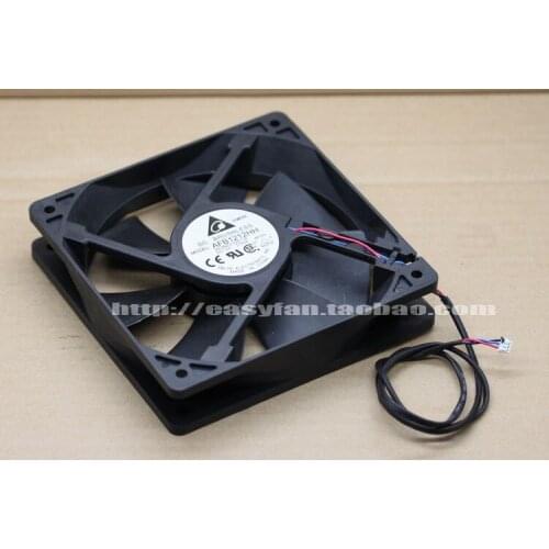 Detla Electronics AFB1212HH M105 DC 12V 0.50A 120x120x25mm Server Cooling Fan