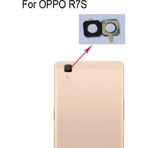 Original Test good For OPPO R7S r7s Rear Back Camera Glass Lens For OPPO R 7S Repair Spare Parts For OPPO R7 S