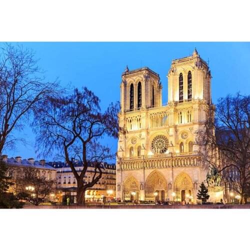 Full Square&round Diamond Painting scene 5D DIY Diamond Embroidery Notre Dame de Paris Picture Of Rhinestone Decor Home LG2609
