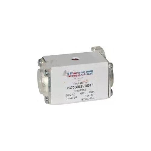 Fuses: PC70GB69V125TF 6.9 gRB 70 TTF 125 G301283 / PC70GB69V160TF L301310 / PC70GB69V200TF M301311 aR