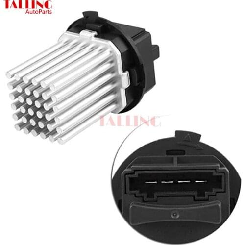 Blower motor resistor, aluminum ABS heater blower motor resistor fan resistor for 307 407 C3 C4 C5 C66 44 1S7