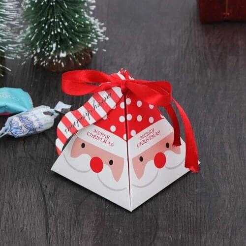 Christmas Gift Bag Navidad Wedding Banquet Candy Box Paper Christmas Bag Perfume Doll Candy Nougat Wedding Packaging Mystery Box