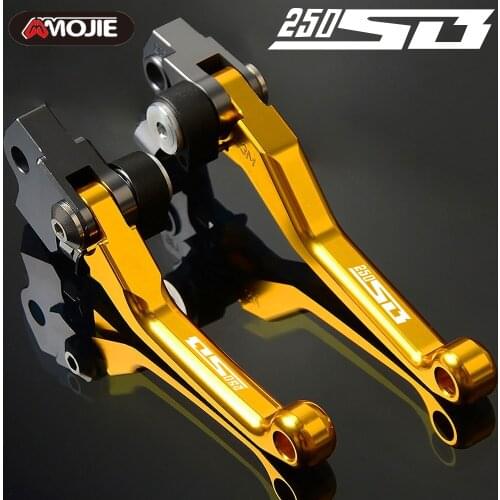 CNC Motorcycle Brake Clutch Lever Motocross dirt bike Brakes Levers Handle For SUZIKI 250SB 250 SB 2002 2003 2004 2005 2006