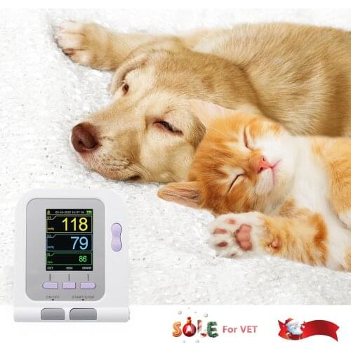 Vet Veterinary OLED digital Blood Pressure & Heart Beat Monitor NIBP CONTEC08A-VET China&USA warehouse