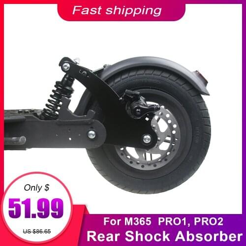 Electric Scooter Rear Shock Absorption Part High-Density Rear Suspension Kit Electric Scooter Mainboard For Xiaomi Mijia M365