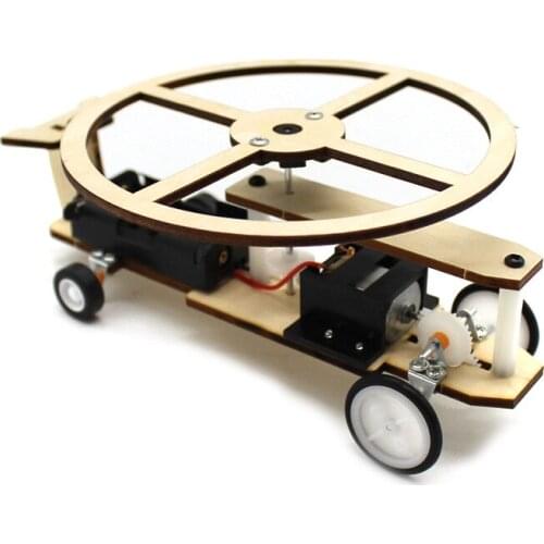 3D Assemble No.1 Helicopter Wooden Puzzle Plane Wood Model Building Kit DIY Craft Kit Creative Educational Toy