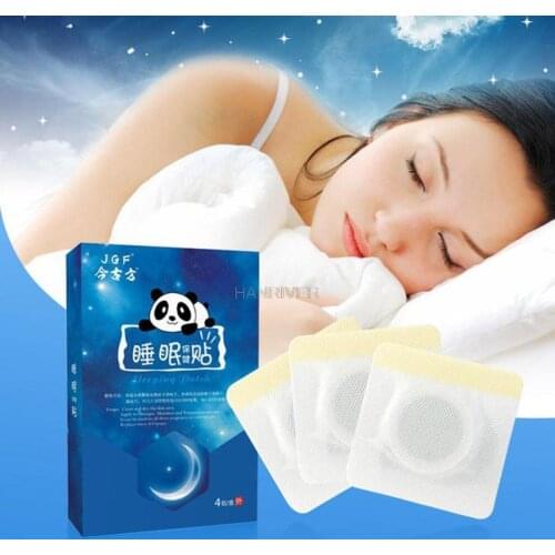 4 pieces/box of insomnia patch unisex Chinese herbal neurasthenia patch, soothing sleep aid patch, health massage