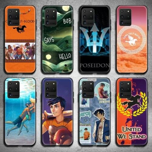 Percy jackson Phone Case For Samsung Galaxy S21 Plus Ultra S20 FE M11 S8 S9 plus S10 5G lite 2020