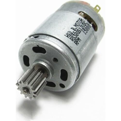 Children electric car RS380 with gear dc motor, 380 steering motor for electric vehicle, electric drive motors for rc toy car