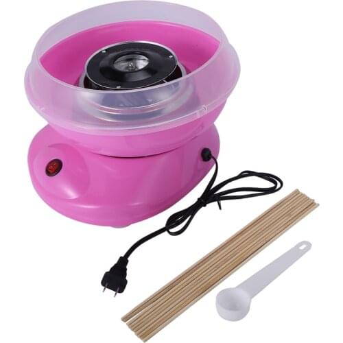 HAEGER-Electric DIY Sweet Cotton Candy Maker Marshmallow Machine MINI Portable Cotton Sugar Floss Machine JK-MO5 US Plug