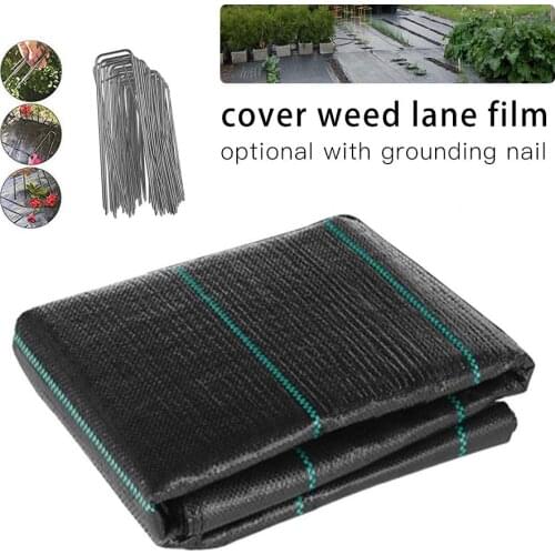New Ecological Ground Cover Weed Control Fabric Lane Film Classification, Optional With Grounding Nail