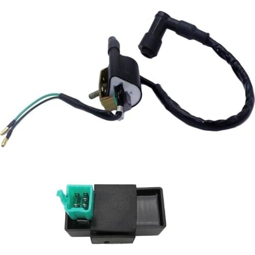 New High Performance Ignition Coil & 5 P AC CDI Box Fit for Jackel Wildfire Gokart ATV 50cc 90cc 110cc 125cc