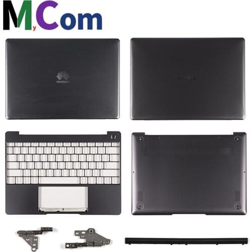 New Original LCD Lid Cover/Palmrest Cover/Bottom Cover/Hinges/Hinge Cover For Huawei Matebook 13 WRT/WRTB/HN Series WRT-W09/W19