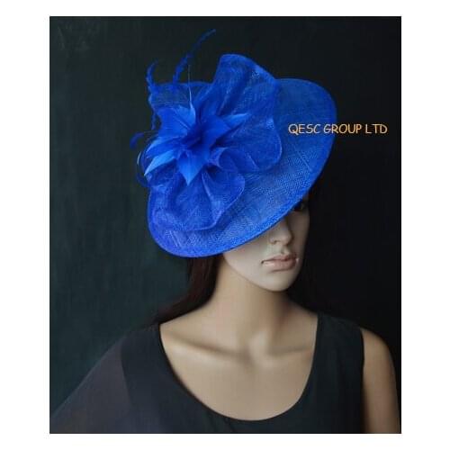 NEW Wholesale Big Sinamay fascinator hats for kentucky derby,melbourne cup,ascot races,wedding Womens hat.FREE SHIPPING
