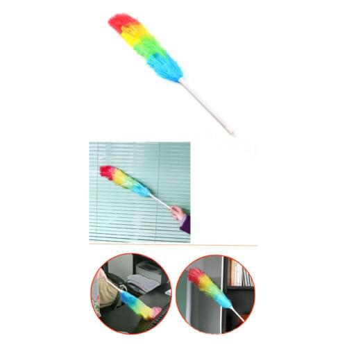 Feather Duster Household Handle Cleaning Product Tool Magic Anti Static Brush Furniture Window Bookshelf Cleaning Tool