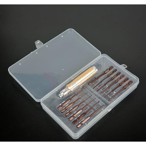 RC Car Titanium Hex Cross 12pcs Metal Socket Screwdriver Tool Set Parts for Model Toy Airplane TRX4 TRX6 SCX10