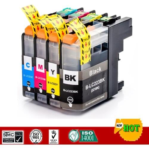 Compatible For Brother LC223 LC221 printer Ink cartridges suit for J562DW MFC-J4420DW J4620DW J5620DW J5625DW etc
