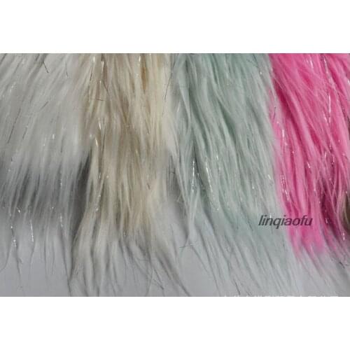 Spot downwater wool clip silk rolling bundle wool home textile garment plush fabric