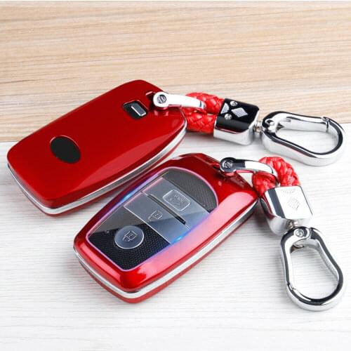 Smart Key Case Shell Holder Keyfob Cover Fit For Kia Optima Soul EV Sorento Sportage Niro Sedona Carnival Grand Carnival