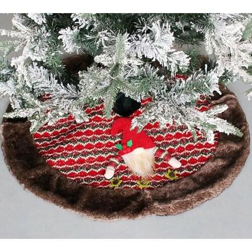 Christmas Decor Ornaments Christmas Tree Skirt Red Skirt Blanket For Home Holiday Party Christmas Gift Festival Home Decoretion