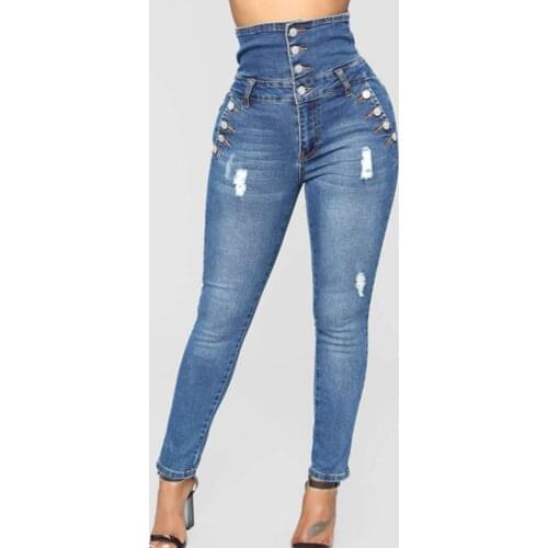 Womens Pants Streetwear Fashion Jeans Woman High Waist Vintage Clothes Jeans Fix Sexy Print Ripped Jeans Plus Size Trousers