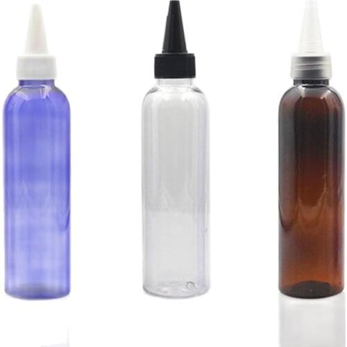 150ml Exquisite High Capacity Eye Drop Squeeze Bottle Empty Colorful Plastic Filler Bottles Travel Needle Tip Bottle 30pcs/lot