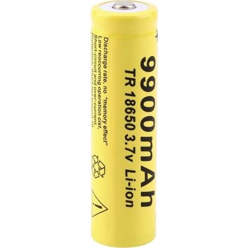 3.7V 9900mAh 18650 Rechargeable Battery GTF 18650 Battery li-ion Battery 9900mAh Replacement Battery Pack