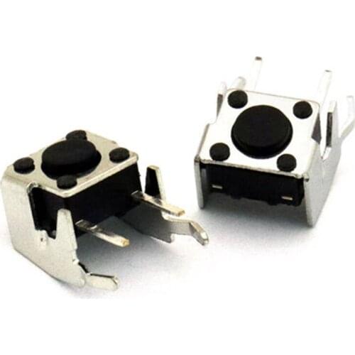 6 * 6 * 4.3mm micro switch touch switch key button, switch side adjustment (10pcs)