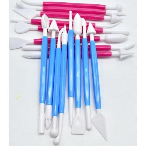 8PCS DIY baking carving knife fondant cake carving mold sugar flower decoration shaping tool baking accessories and tools