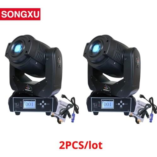 90W Gobo LED Moving Head Light 90W LED Spot Lyres with 3 Face Prism for Stage Theater Disco Nightclub Party 2pcs/lot/SX-MH90