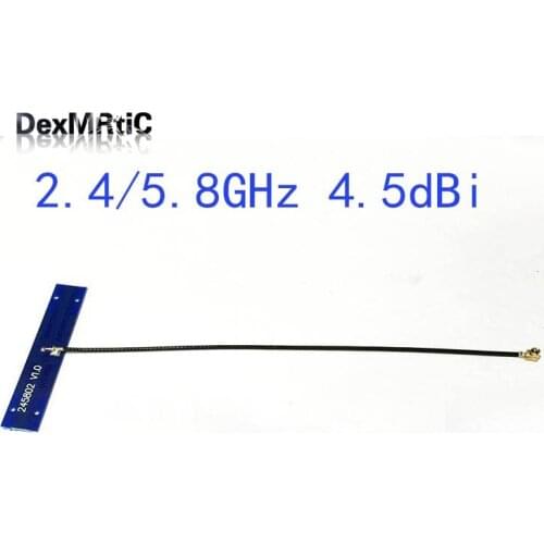 WIFI Antenna 2.4Ghz 5.8Ghz Dual band antenna Omni PCB Antenna built-in With IPX Connector wifi router antennas