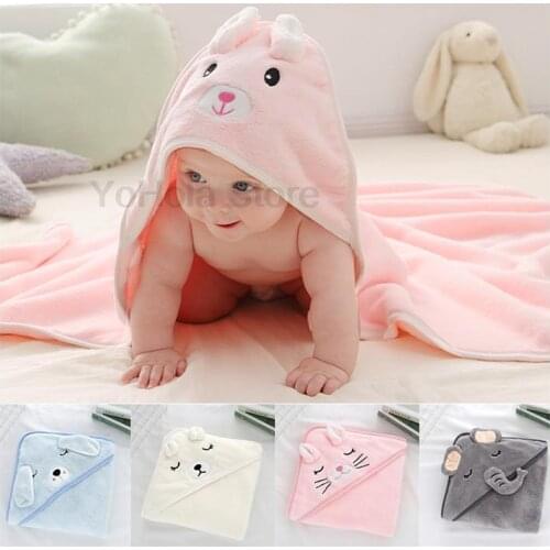 Newborn Baby Bath Towel Baby Towel Hooded Newborn Baby Blankets Newborn Swaddle Blanket Infant Towels Kids Beach Blanket
