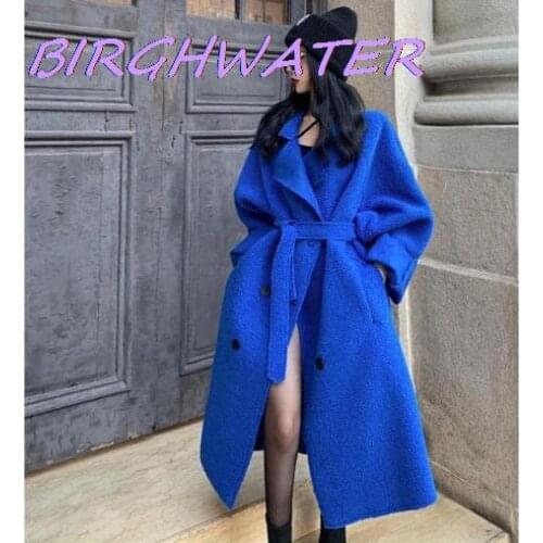 BIRGHWATER Women's Coats With A Belt