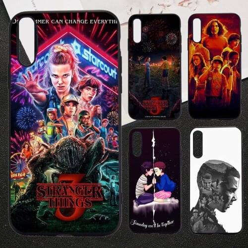 Stranger things season 3 TV show Phone Case For Samsung S10 S8 S9 Plus A30 A6 A7 2018 A70 Soft TPU Silicone Case For samsung A50