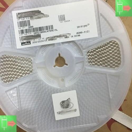 GRM21BR61E226ME44L SMD MLCC 0805 22uF(226) ±20% 25V Ceramic Capacitor GRM21BR60J476ME15L SMD MLCC 0805 47uF(476) ±20% 6.3V