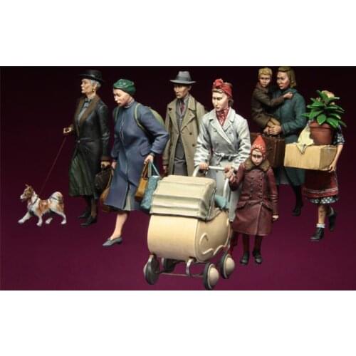 1/35 Resin Figure Model Kit Unassambled Unpainted 00S18